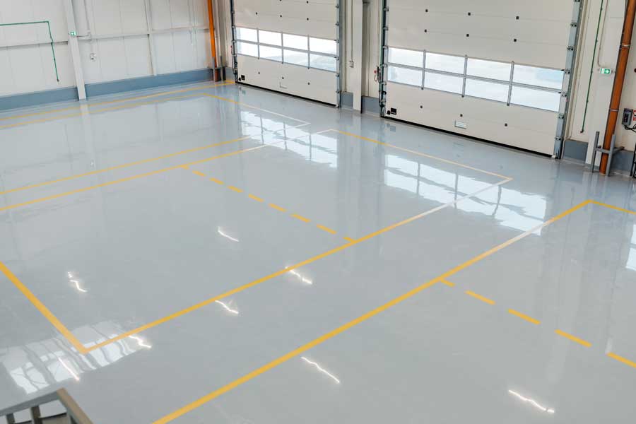 Commercial epoxy floor contractor, Windsor, Ontario