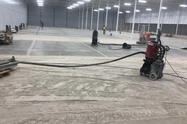 Concrete Floor Preparation, Stratford Ontario